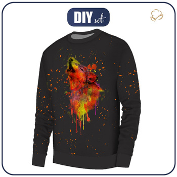 MĘSKA BLUZA (OREGON) BASIC - WILK wz. 2 - zestaw do uszycia