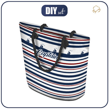 TORBA SHOPPER - CAPTAIN - zestaw do uszycia