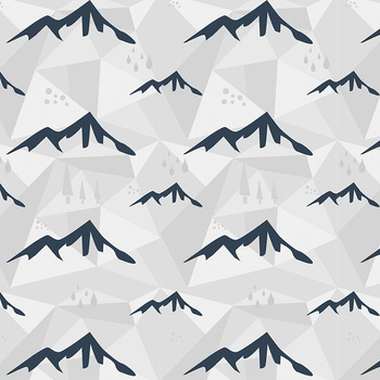 GÓRY (adventure) / szary - single jersey z elastanem TE210