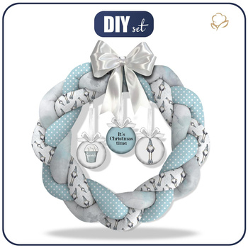 WIANEK ŚWIĄTECZNY - IT'S CHRISTMAS TIME - zestaw do uszycia