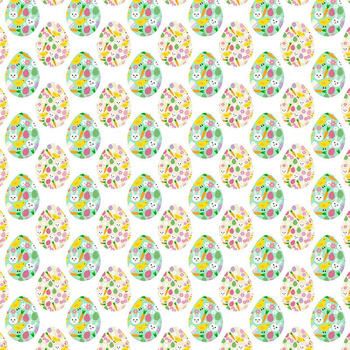 PISANKI WIELKANOCNY MIX - single jersey z elastanem