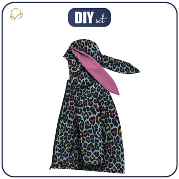 KURTKA DZIECIĘCA BUNNY (ZOE) - NEONOWY LAMPART WZ. 3 - zestaw do uszycia