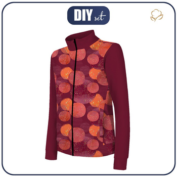 BLUZA ROZPINANA (MAX) - BROKATOWE LAMPIONY - DIY set