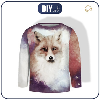 Longsleeve - LIS / sepia - zestaw do uszycia