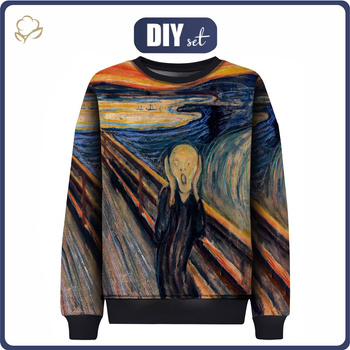 DZIECIĘCA BLUZA (NOE) - KRZYK (Edvard Munch) - zestaw do uszycia