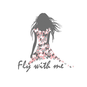 PANEL FLY WITH ME - panel single jersey z elastanem TE210