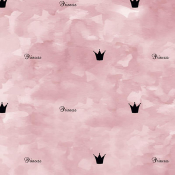 PRINCESS (minimal) / KAMUFLAZ wz. 2 (róż kwarcowy) - single jersey z elastanem
