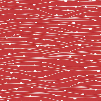 WALENTYNKOWA ROSA / czerwony (WALENTYNKOWY MIX) - single jersey z elastanem