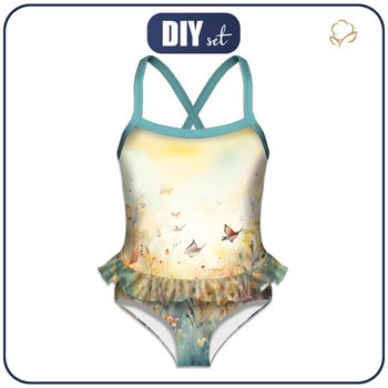 Dívčí plavky - MAGIC MEADOW VZ. 8 122-128