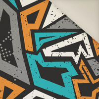 GRAFFITI - Welur tapicerski