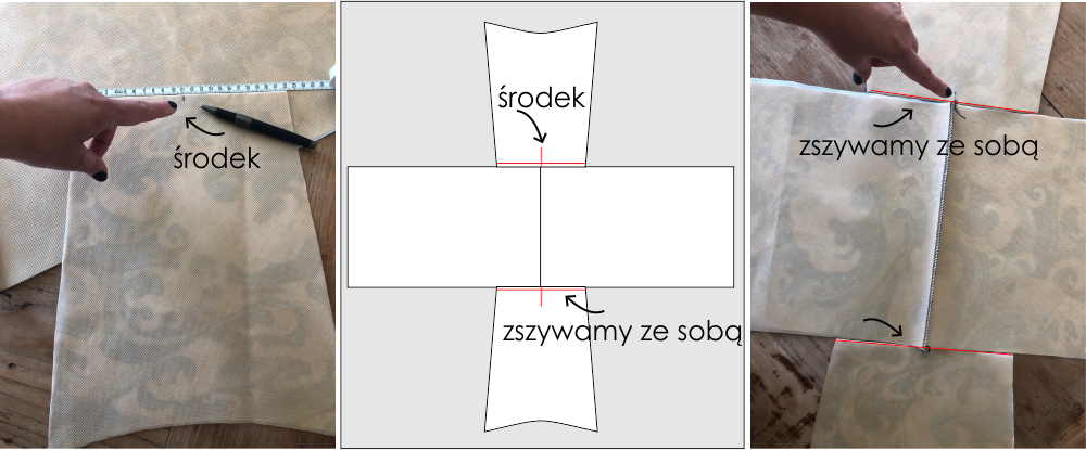 Torba XL składana 2w1 + saszetka