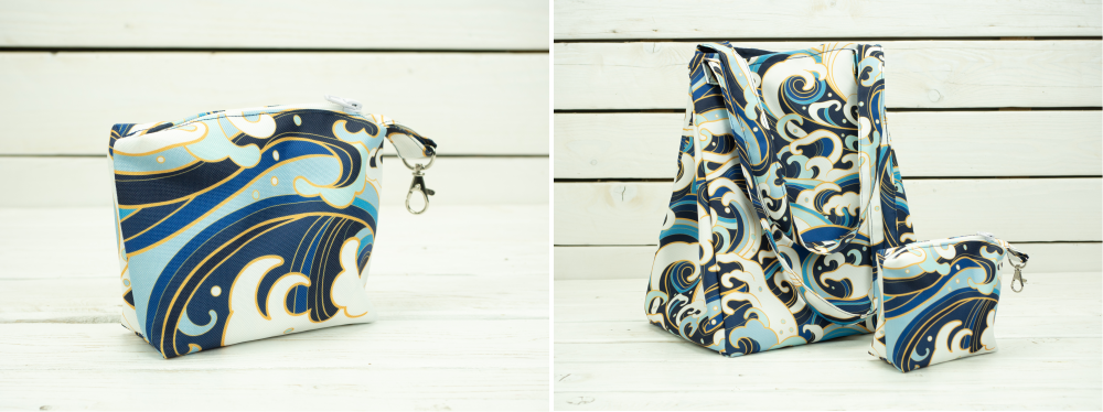 Torba XL składana 2w1 + saszetka