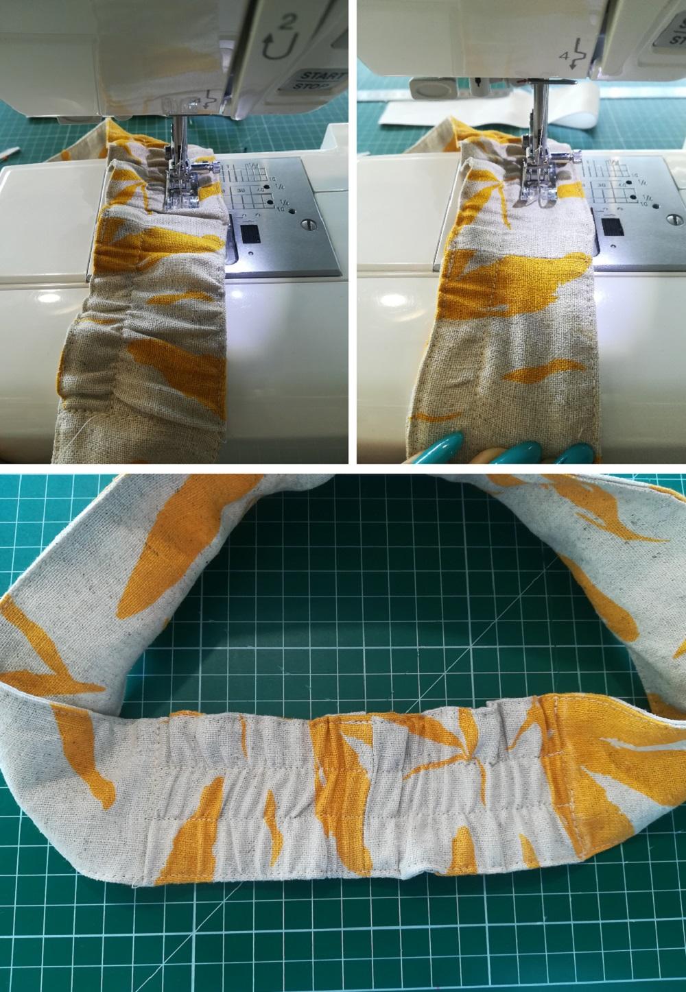 Opaska z daszkiem opaska