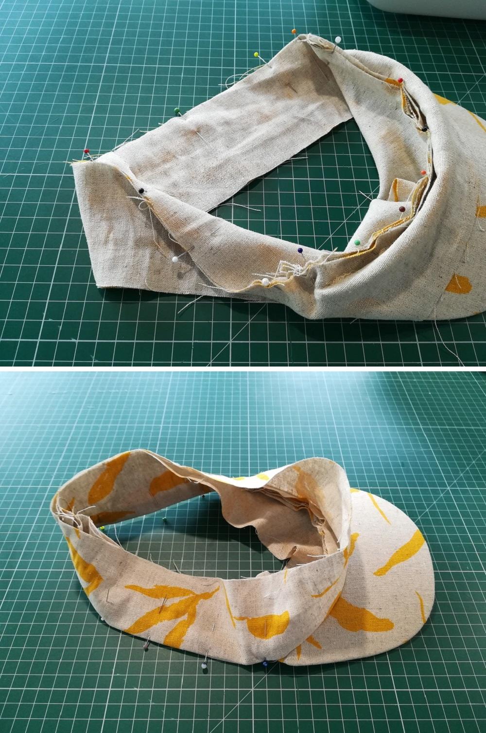 Opaska z daszkiem opaska