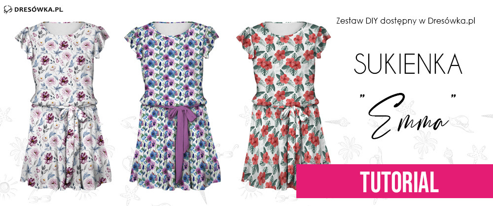 Sukienka Emma z zestawu DIY