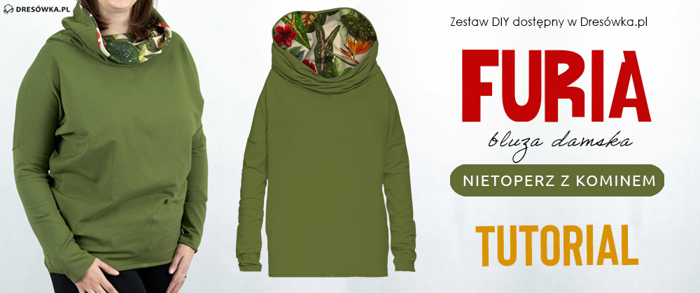 Bluza nietoperz FURIA