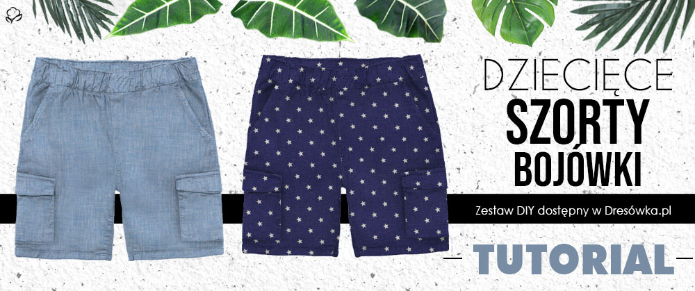 Dziecięce szorty bojówki