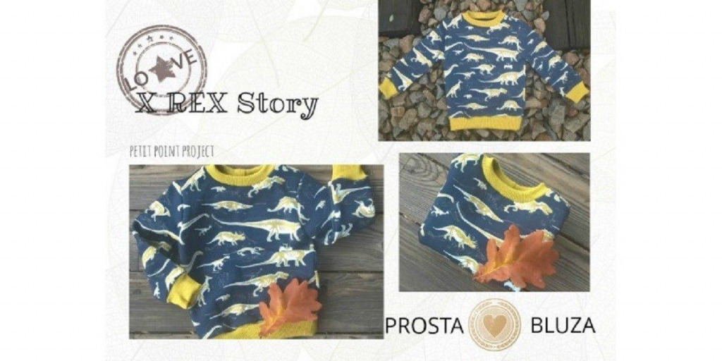 PROSTA BLUZA TYPU LONGSLEEVE