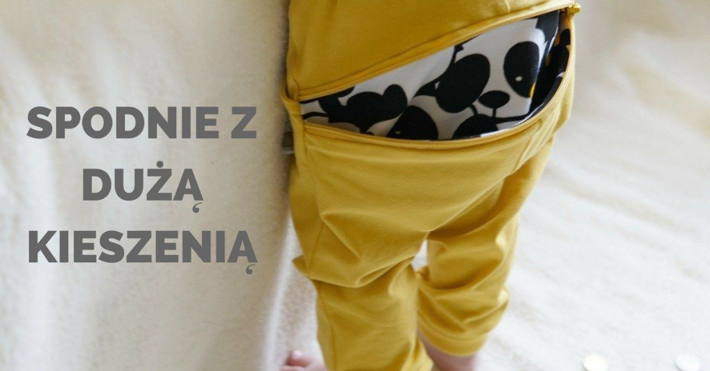 SPODNIE Z DUŻĄ KIESZENIĄ