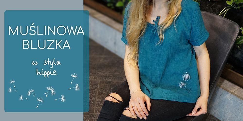 Bluzka z muślinu