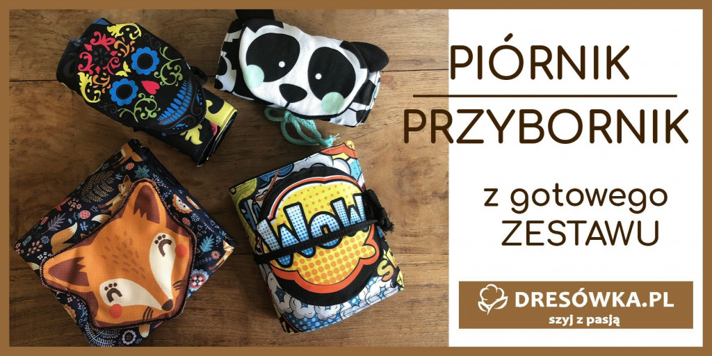 Piórnik / Przybornik - instrukcja szycia