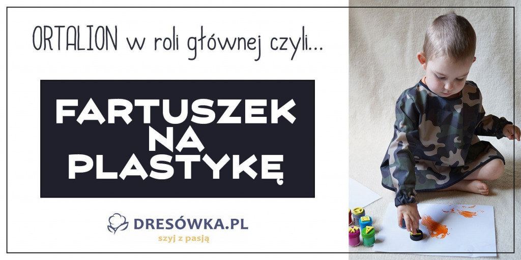 Ortalionowy fartuszek na plastykę