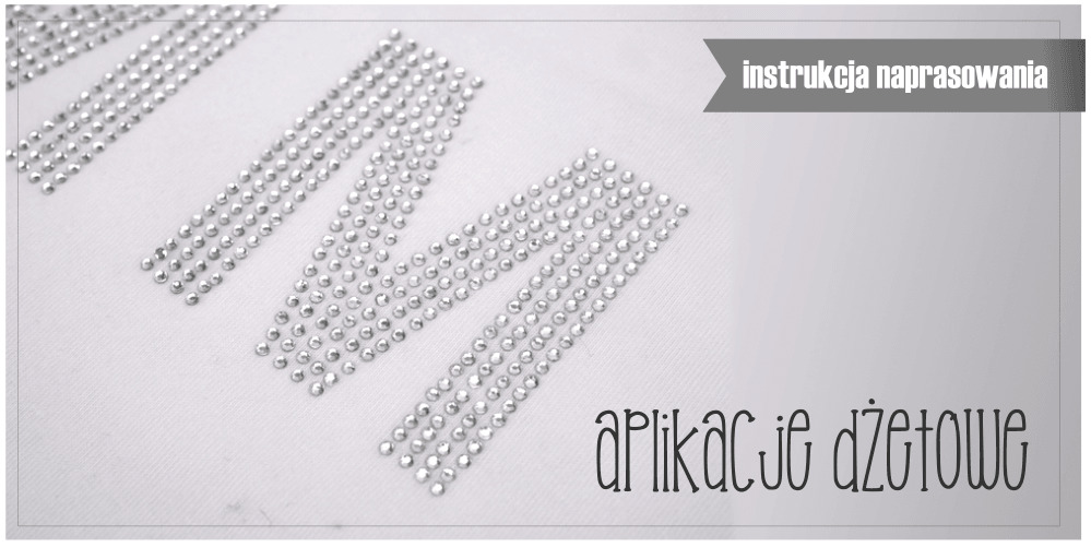 Jak naprasować aplikację kryształkową.