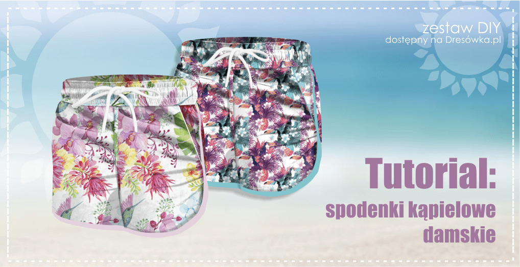 Kąpielowe spodenki damskie