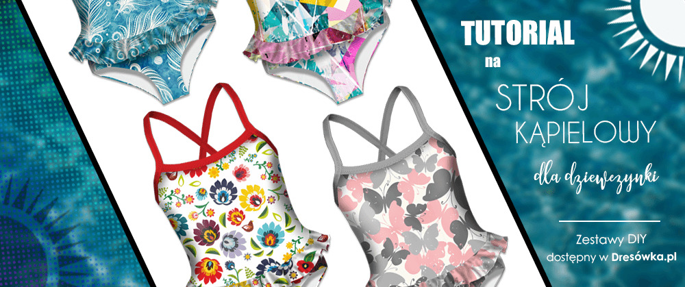 Strój kąpielowy dla dziewczynki