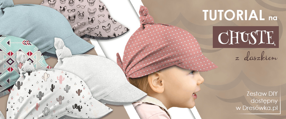 Chusta z daszkiem