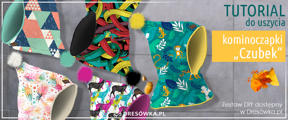 Jak uszyć kominoczapkę z zestawu DIY?