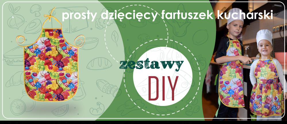 Dziecięcy fartuszek prosty