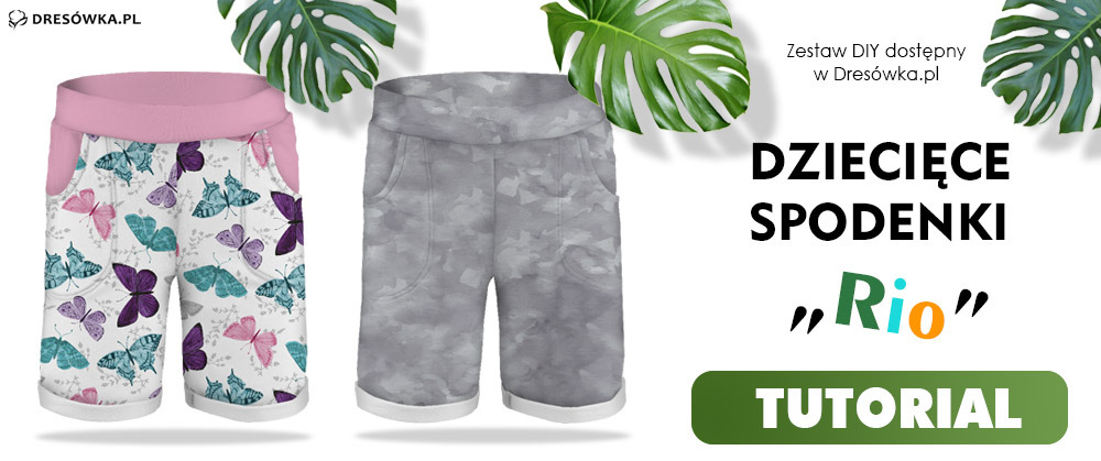 Jak uszyć krótkie spodenki