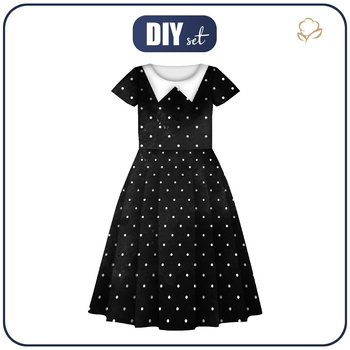 KINDER KLEID "MIA" - WEDNESDAY M. 14 - Nähset (110/116)