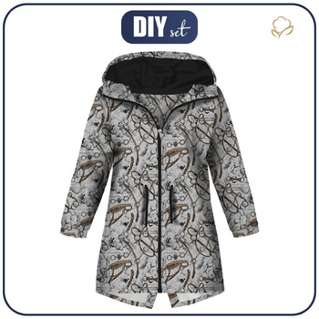 KINDERPARKA (ARIEL) - REITSPORT (HOBBIES UND BERUFE ) / acid - Softshell (158/164)