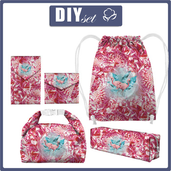 SCHÜLERPAKET - BLUMEN MIX M. 2 - Nähset