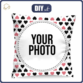 KISSEN 45x45 - MIT IHREM EIGENEN FOTO 5 - Panama 220g - Nähset