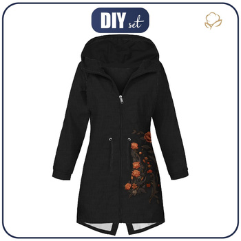DAMENPARKA (ANNA) - GOTHIC CAT - Nähset L