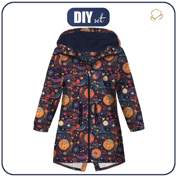 KINDERPARKA (ARIEL) - COSMIC GALAXY M. 1 - Nähset (98/104)