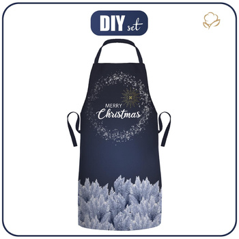 Weihnachtsschürze - MERRY CHRISTMAS / wald
