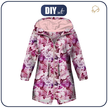 KINDERPARKA (ARIEL) - PINK PARADISE M. 2 - Softshell (98/104)