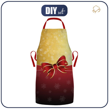 Weihnachtsschürze - Schleife