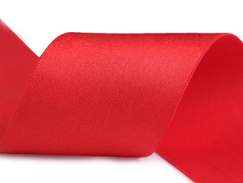 Satin Gummiband 50 mm - rot