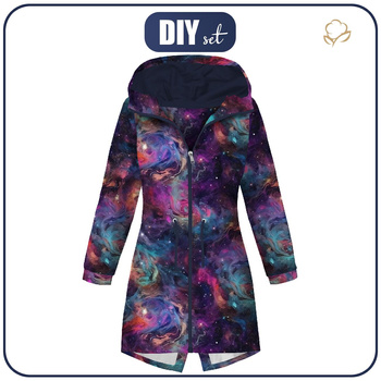 DAMENPARKA (ANNA) - COSMIC GALAXY M. 3 - Nähset XXL