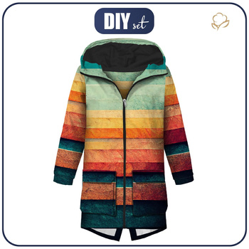 HERRENPARKA (TOM) - COLOURED WALL - Nähset M