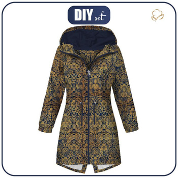 DAMENPARKA (ANNA) - ZAUBER DAMASCO m. 1 (ZAUBERSCHULE) / gold - Softshell M