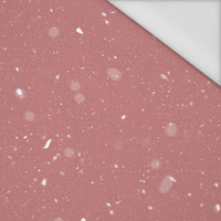 SNOWY PINK - Waterproof woven fabric