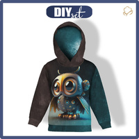 KINDER HOODIE (ALEX) - OWL wz.2  - Nähset