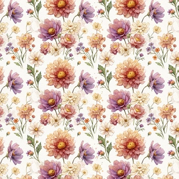 FLOWERS HEDGEHOG FAMILY