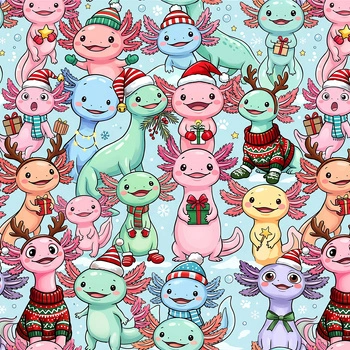 CHRISTMAS AXOLOTL